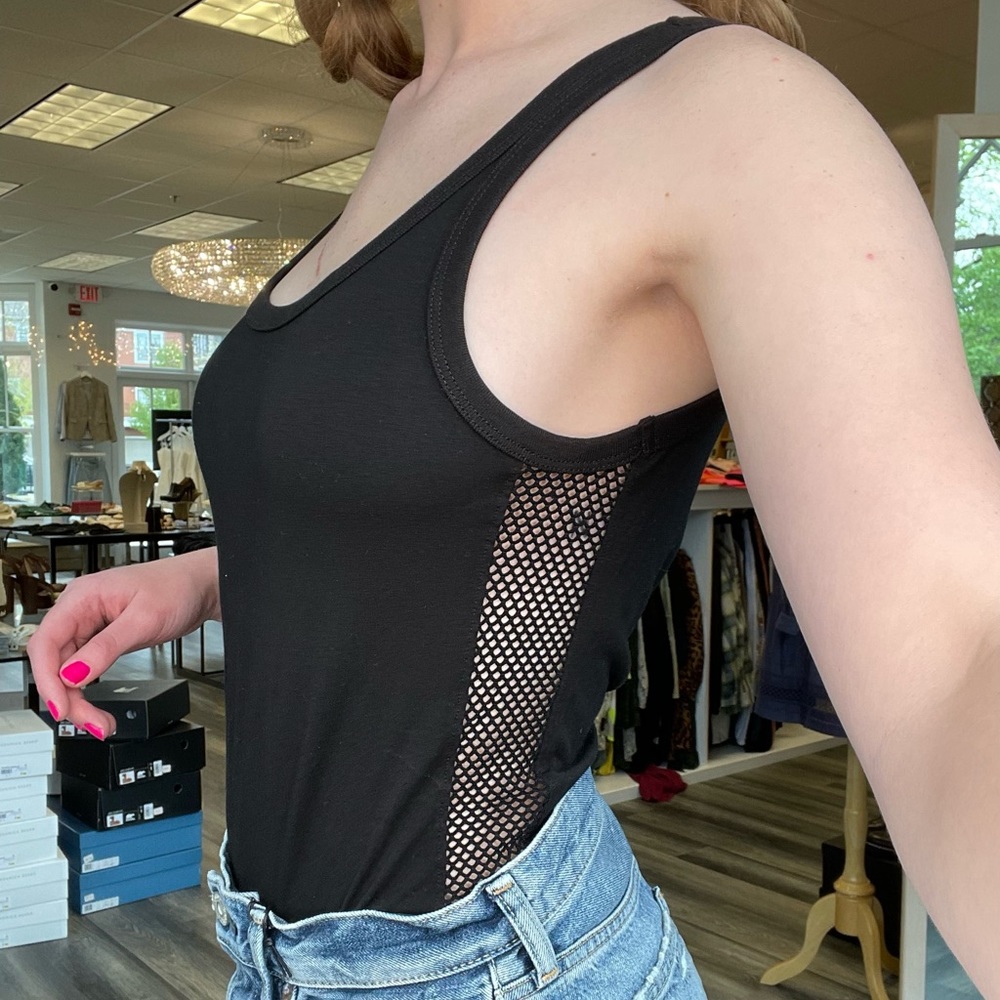 n:PHILANTHROPY Sunder bodysuit with mesh details